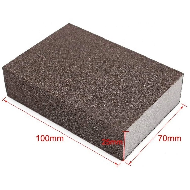 Abrasive Sponge Foot Sanding Block Emery Foam Silicon Grit 240 Carbide Pumice Hand Sponge Sanding Block